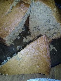 Una foto de Budín de manzana