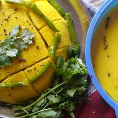 A picture of Dhokla.