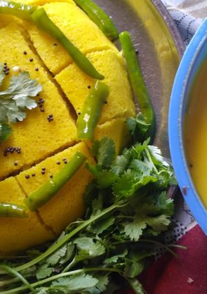 A picture of Dhokla.