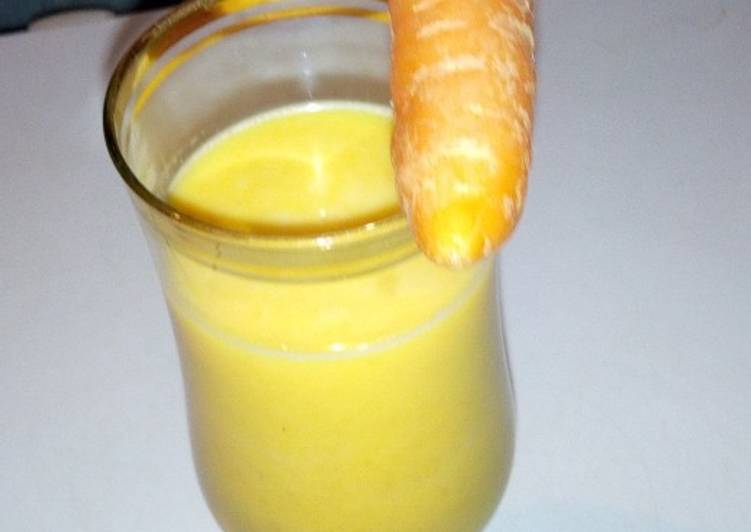 How to Cook Perfect Carrot smoothie This is Secret Recipe  From Best My Grandma's Recipe !!