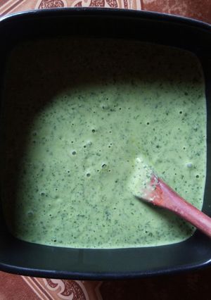 Una foto de Salsa de ajo/cilantro