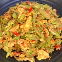 รูปของ Buncis Orak Arik Saus Singapore