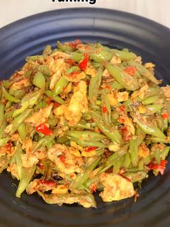 Foto resep Buncis Orak Arik Saus Singapore