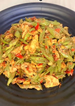 Foto resep Buncis Orak Arik Saus Singapore