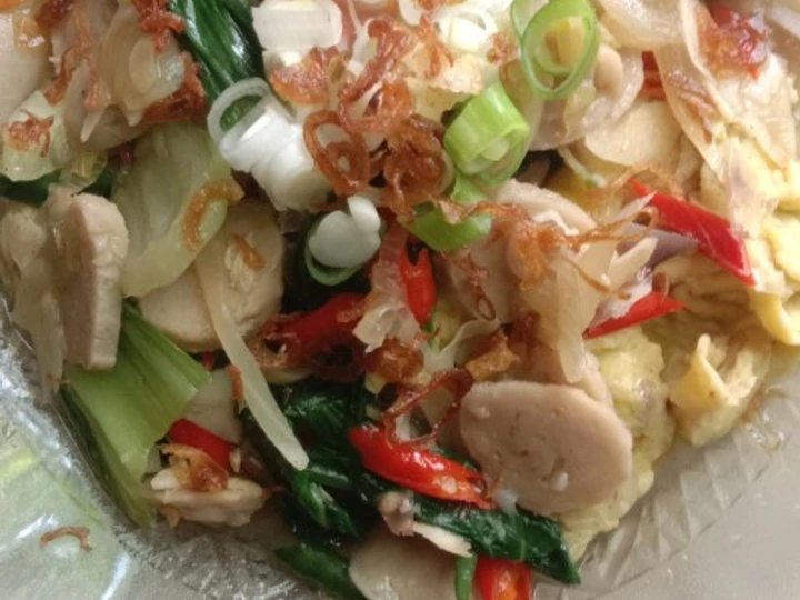 Cara Mudah Menyiapkan Resep Ca pokcoy telur kecap inggris yang Sempurna