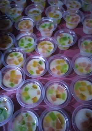 Foto resep Agar agar marmer