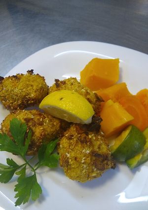 Una foto de Nuggets de garbanzo