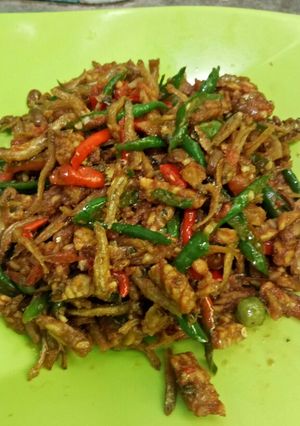 Foto resep Teri sambal iris #PR_wantuteri