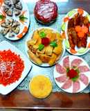 Mâm cơm tất niên