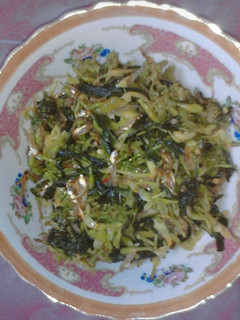 Foto resep Tumis Bunga, Daun Pepaya dan Teri