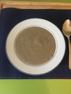 Una foto de Crema de champiñón