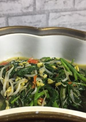 Foto resep Sayur kangkung tauge