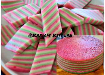 Without Fail Make Recipe KUE LAPIS Steamed Layer Cake Practical Delicious Without Fail Make Recipe KUE LAPIS Steamed Layer Cake Practical Delicious