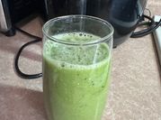 Una foto de cómo hacer jugo de linaza
