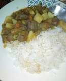 Goulash de carne y verduras!