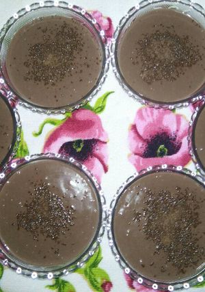 A picture of Chocolate Muhallabia.