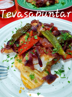 Una foto de Bacalao a la portuguesa 🌶 🐟 🌶