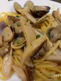 Paccheri Vongole e Cardoncelli