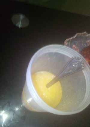 صورة لوصفة عصير البرتقال المنعش والبرد 🍹🍹🍷