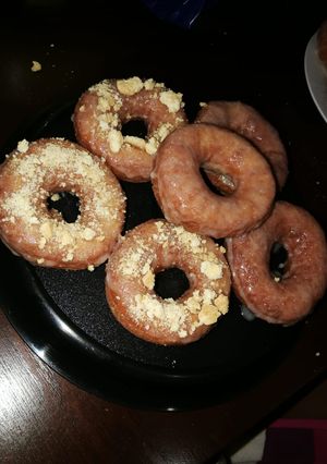 A picture of Yummy doughnuts.