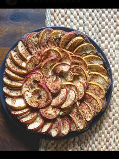Foto de Tarte de maçã sem base