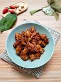 Jando sapi goreng manis pedas