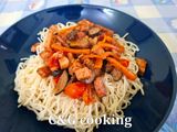 Κινέζικο Moo Shu με Κρητικό απάκι C&G