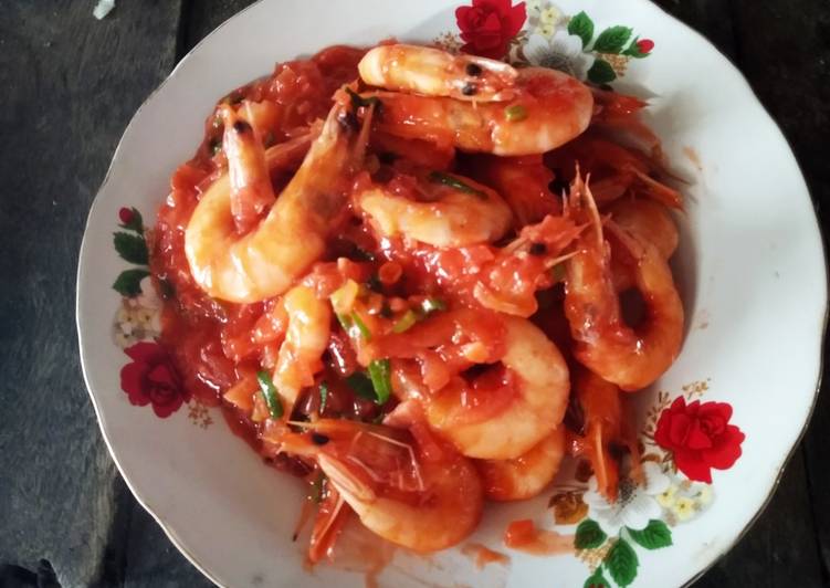 Udang saos tomat