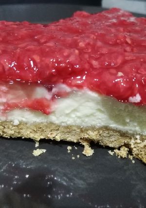 Málnás cheesecake recept fotója