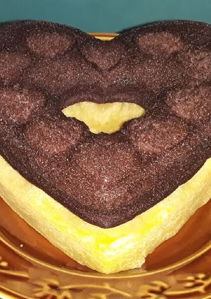 Foto resep Bolu Kukus Chocholatos mix PoP Ice Durian