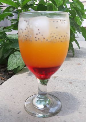 Foto resep Es Si-Je-Si (Sirup Jeruk Selasih)