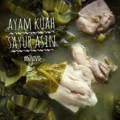 A picture of Ayam Kuah Sayur Asin.