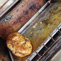A picture of Chicken steak juicy.