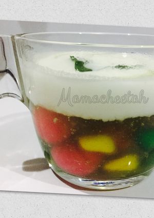 Foto resep Bola Pacar Pelangi
