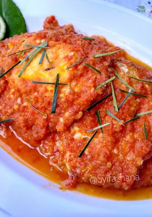 Foto resep Sambal telur ceplok