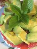 Tartar de ricota, tomate y palta