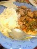 Ejotes con pollo
