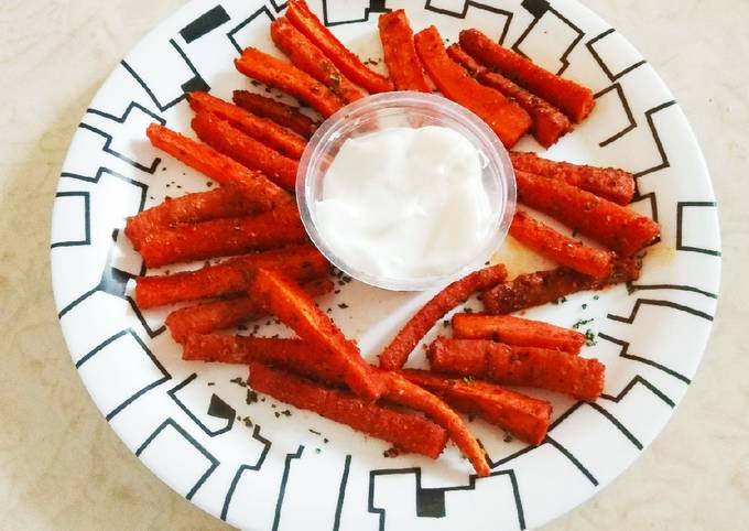 Baked Carrot Fries