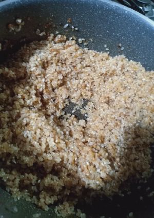 صورة لوصفة أرز السمك