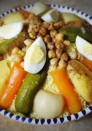 Une photo de Couscous aux légumes 🍴