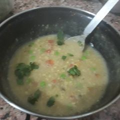 A picture of Peas Masala Oats.
