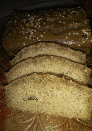 Una foto de Pan de semillas de girasol...sano saludable y sin harina...fácil