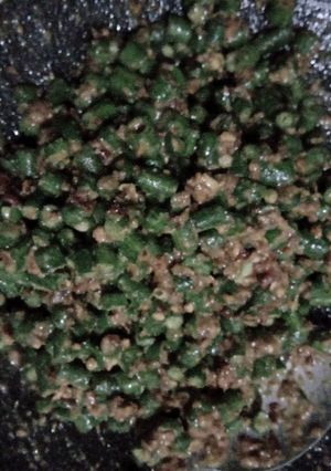 Foto resep Karedok kacang panjang simpel