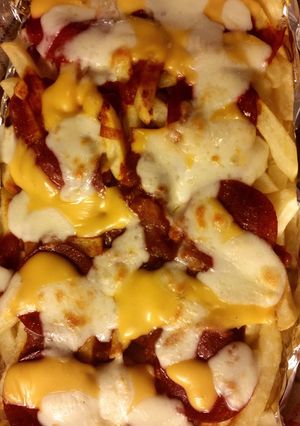 صورة لوصفة بطاطا بالصوص والجبنة 🧀