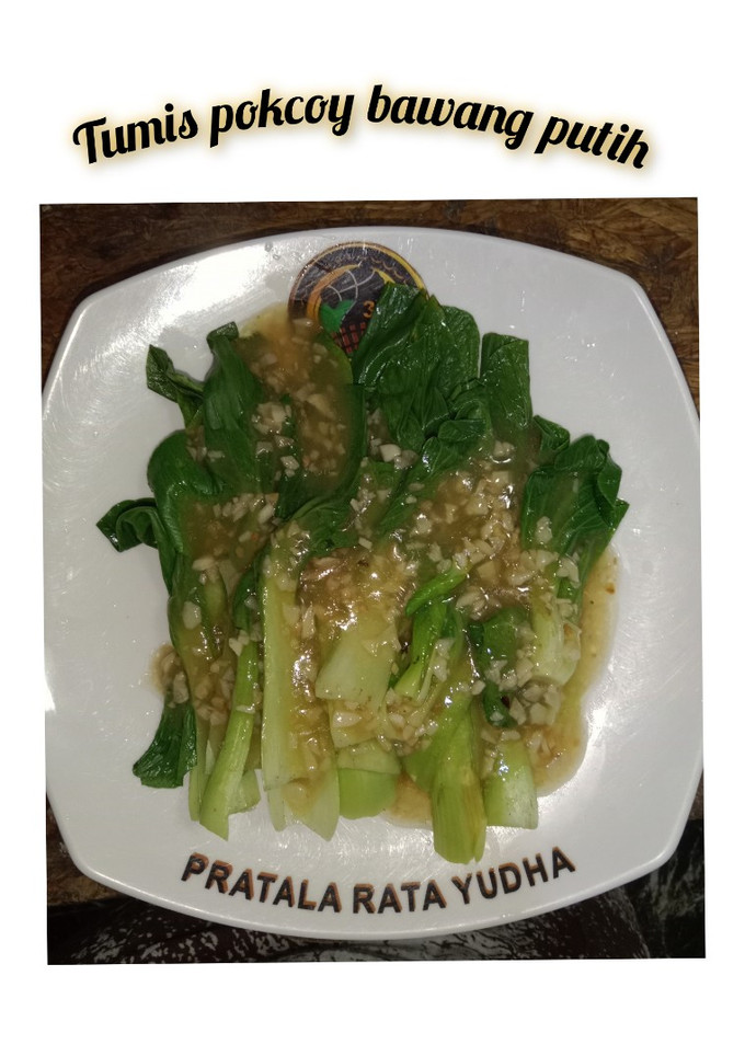 Foto resep Tumis pokcoy bawang putih
