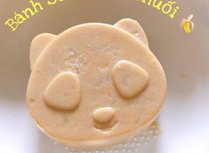 Hình của món Bánh sữa chua chuối.