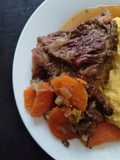 Carne al jugo en olla a presión