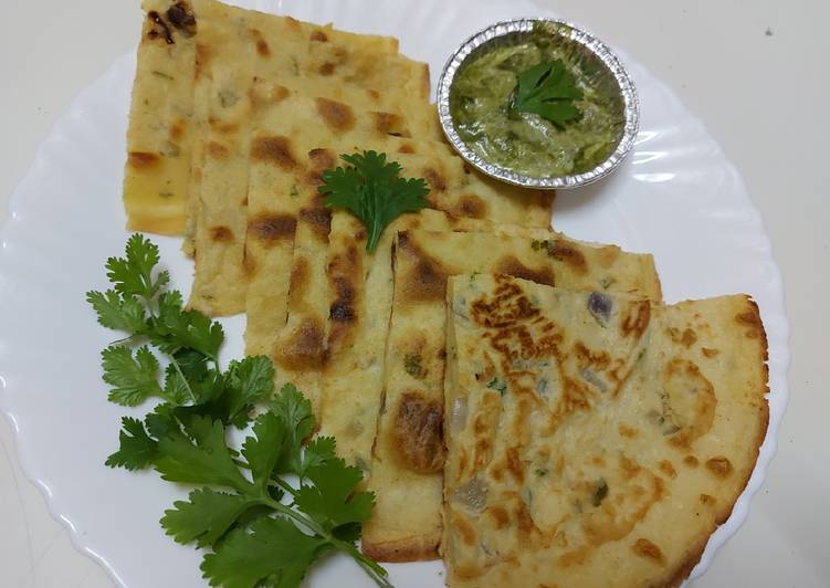 Recipe of Favorite Crispy Anda paratha