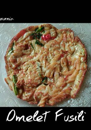 Foto resep Omelet Fusili
