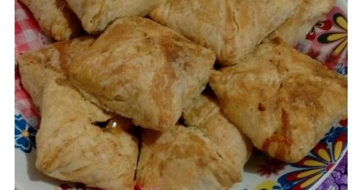 Конвертики Из Слоеного Теста Фото